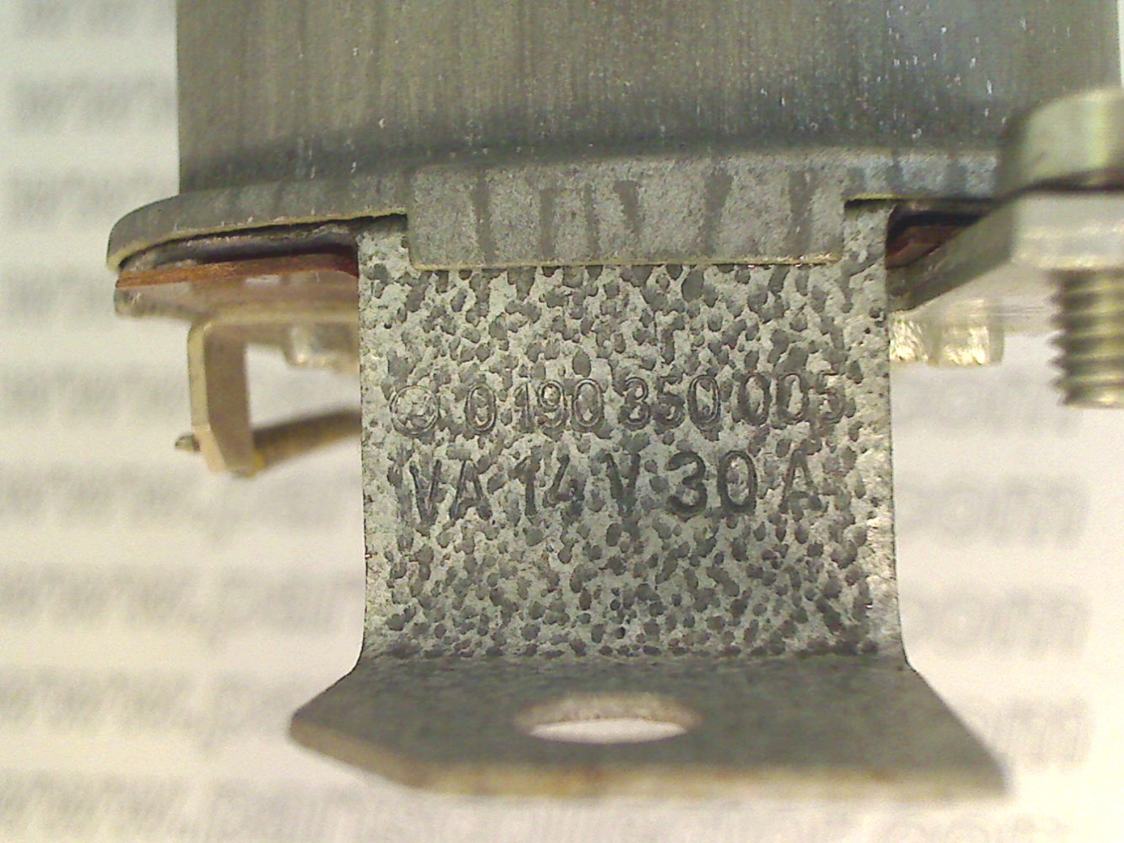 BOSCH 190350005 Electrical system code 9220 compatible with: BOSCH BOSCH - additional view